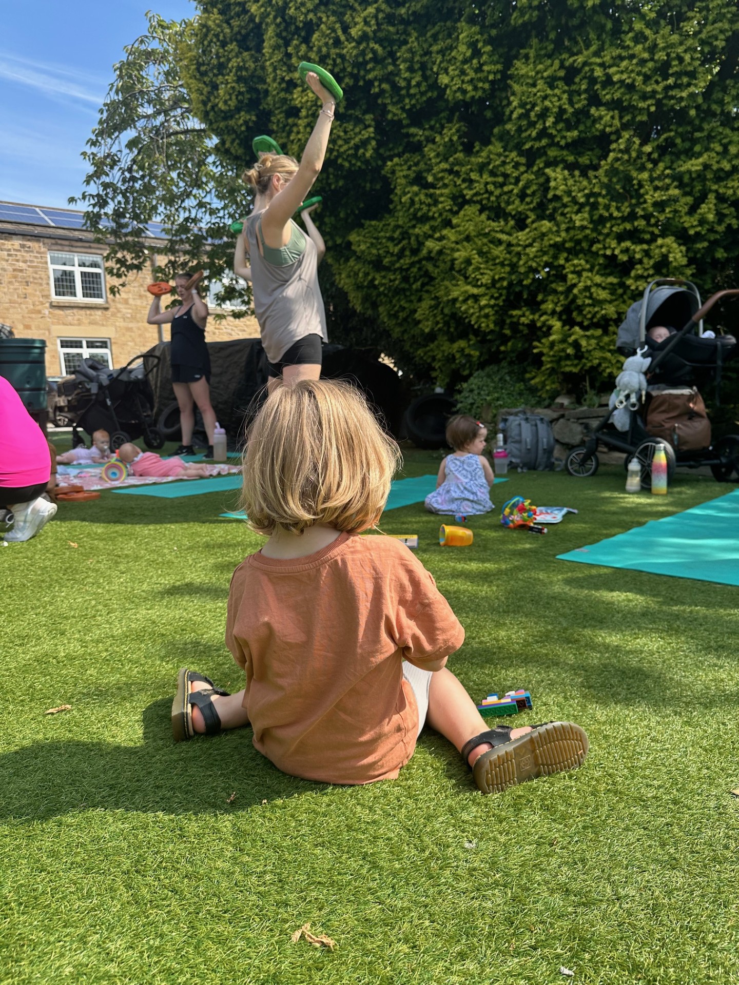 mama & me fitness class